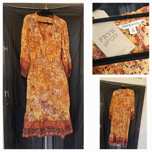 Frye Dresses & Skirts - Frye Multicolor Long Sleeve Dress